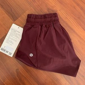 Lululemon hotty hot low rise shorts size 2